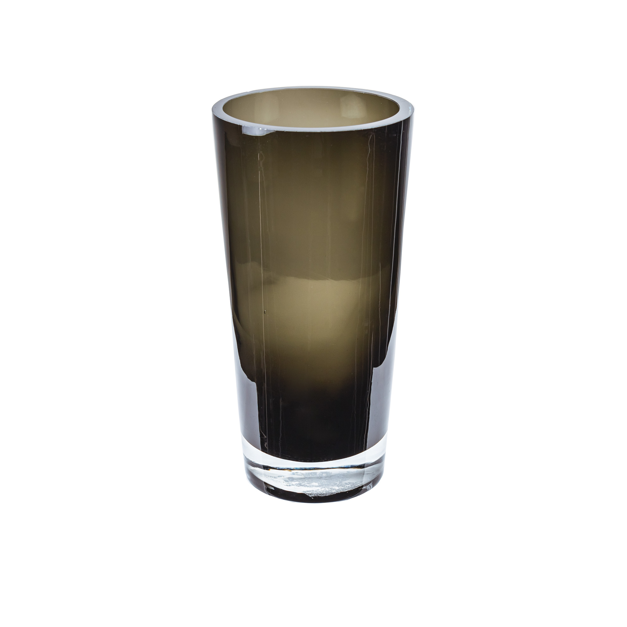 Glass Vase Smoky